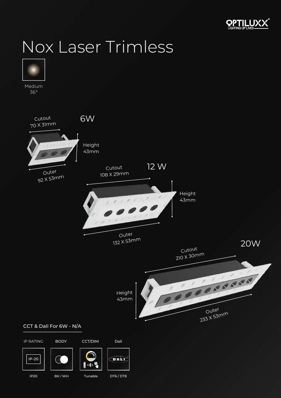 Nox Laser Trimless