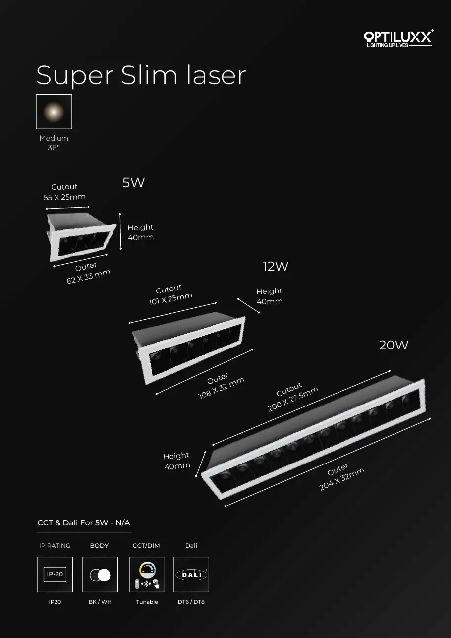 Super Slim laser