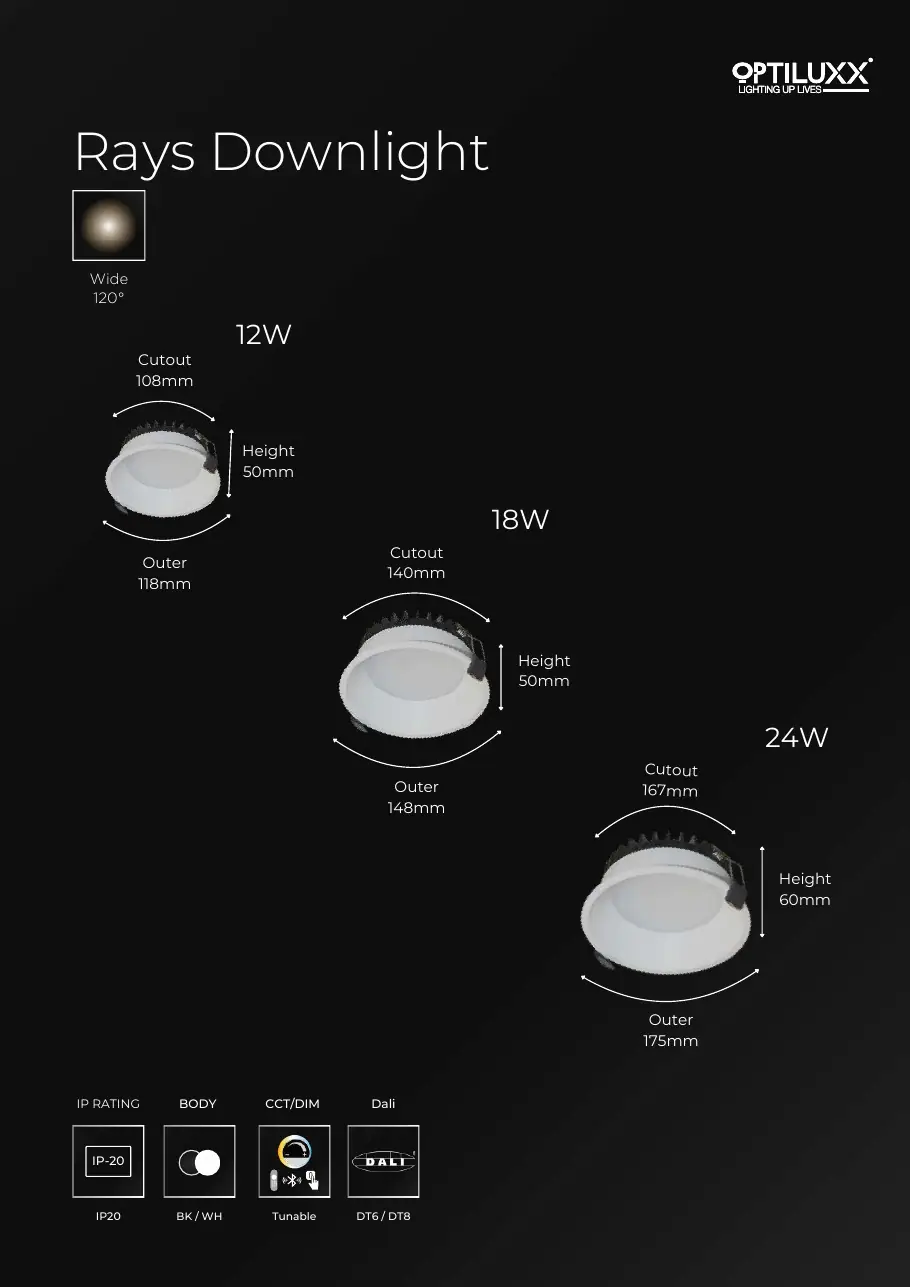 Rays Downlight