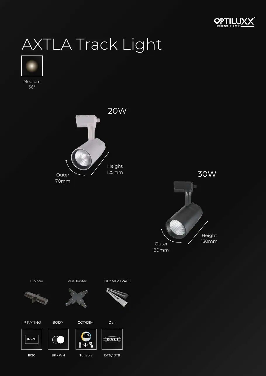 AXTLA Track Light