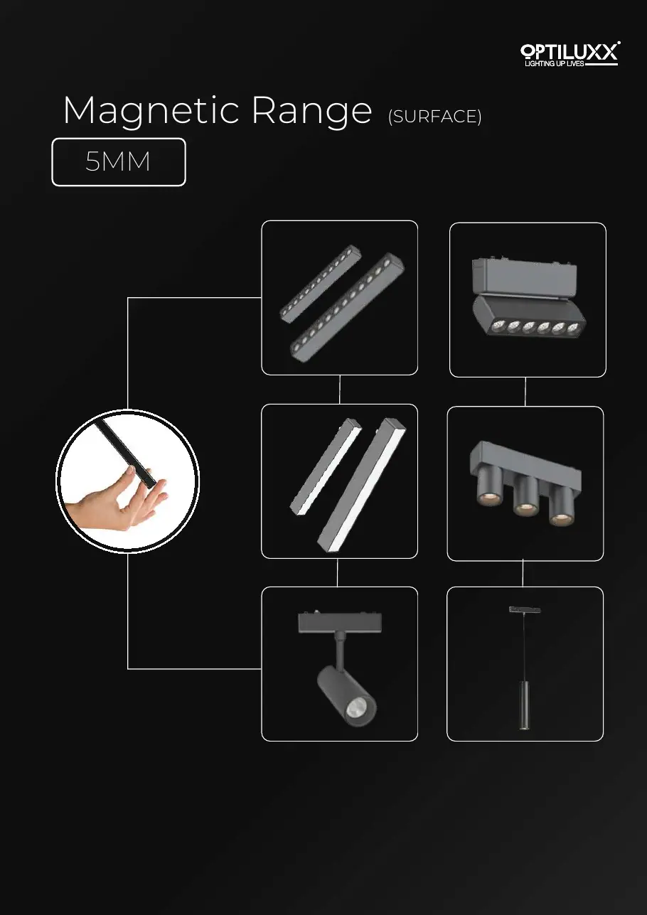 Surface Magnetic Track 5mm