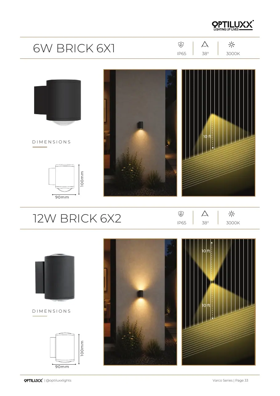 6W Brick 6X1 / 12W Brick 6X2